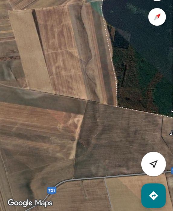 Vand teren agricol 40 hectare in zona Corbii Mari