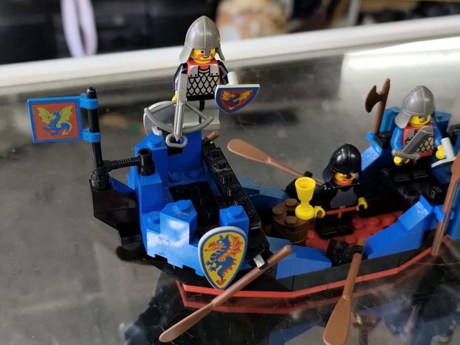 Лего 6057 lego Sea Serpent 1992 Black knights