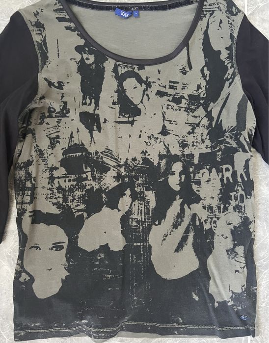 bluza y2k shadow print