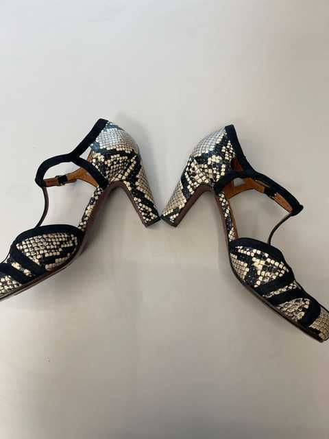 Pantofi eleganti piele de sarpe nr.39, made in Spain