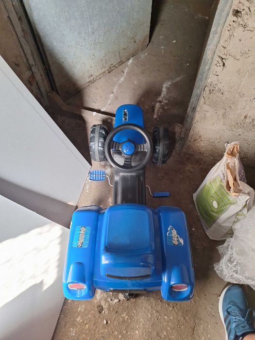 Детски трактор с ремарке