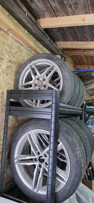 Гуми с джанти 5 х110 за Опел