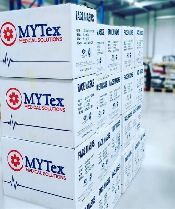 Медицинские маски 3-слойные