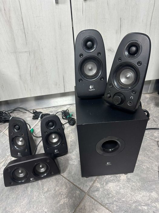 Тонколони , буфер Logitech Z506 5.1 за компютър