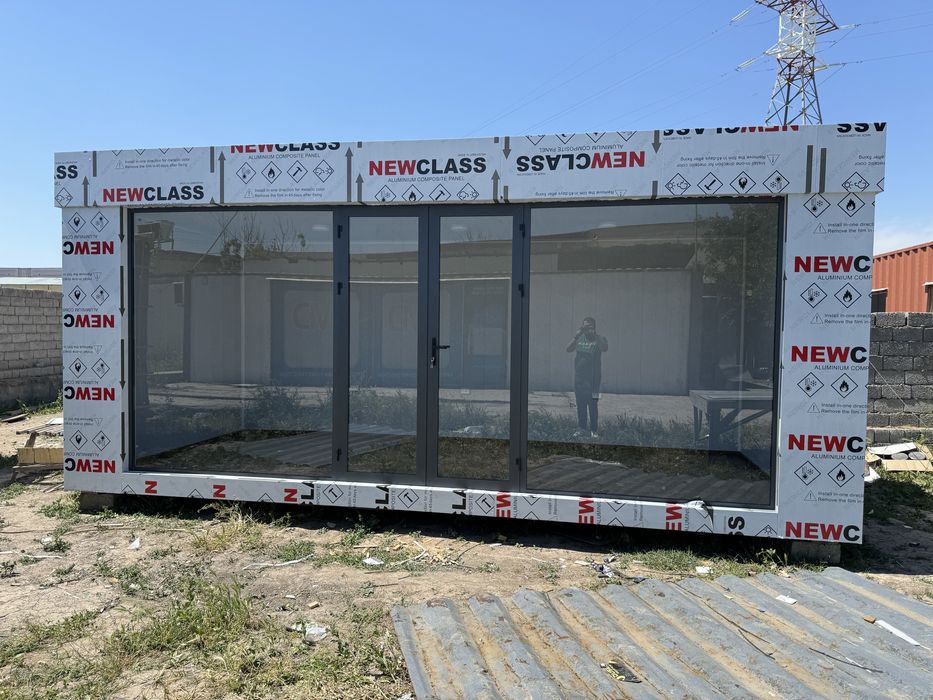 Охранная бутка Контейнер отдел продаж