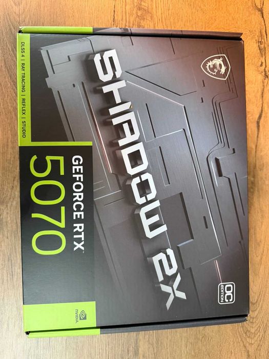 Видео карта RTX 5070 OC 12GB – НОВА, Запечатана, Гаранция