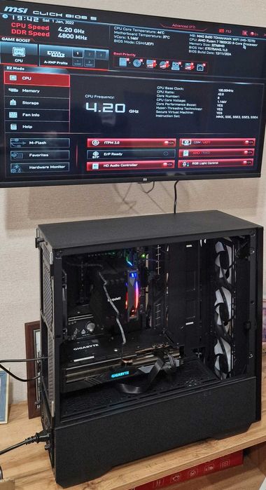 Компьютер системный блок (сборка)