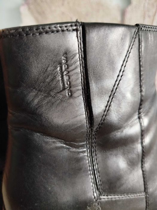 Черни боти VAGABOND – естествена кожа, №40