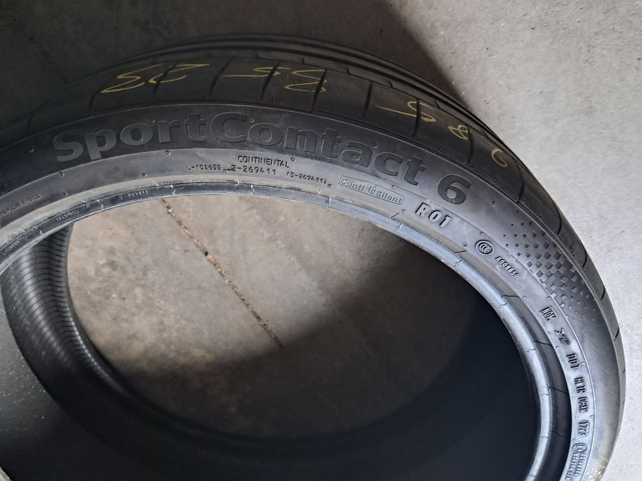 Anvelope second vara 285 35 R23 Continental 6mm 2023