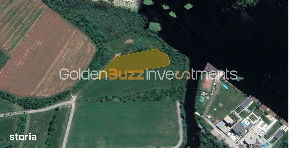 Teren exclusiv 3.800 mp pe malul Lacului Snagov | 38 m deschidere LAC