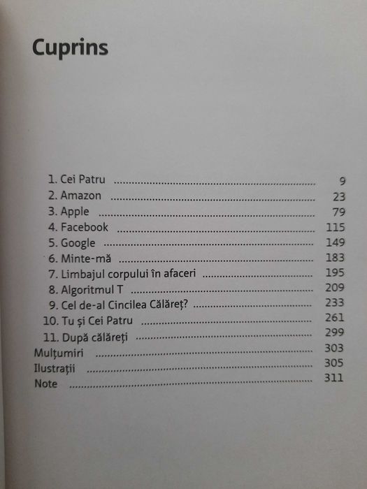 Scott Galloway - The Four. ADN-ul ascuns al Amazon, Apple, Facebook și Google