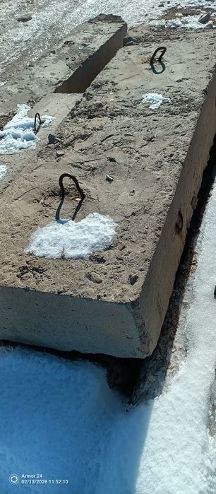 Плиты, блоки для фундамента