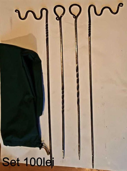 Set 2 frigarui lucrate manual la forja