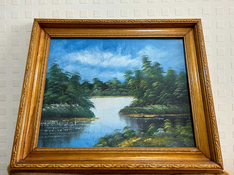 Картина "Природа" , живопись, Масло.