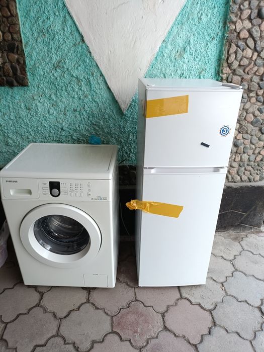 Срочно продам холодильник и стиралку!