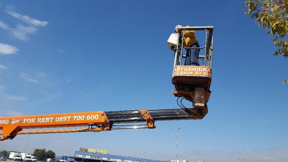 Автовишка ПОД НАЕМ Варна