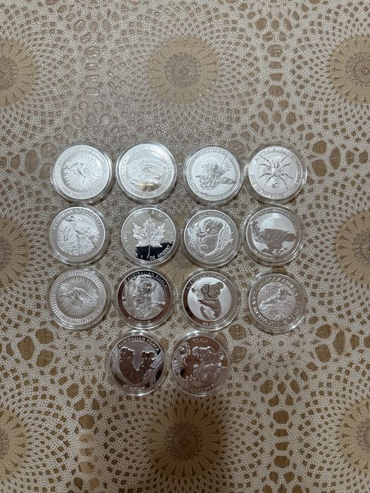 Сребърни монети 1 oz – Австралия и Канада
