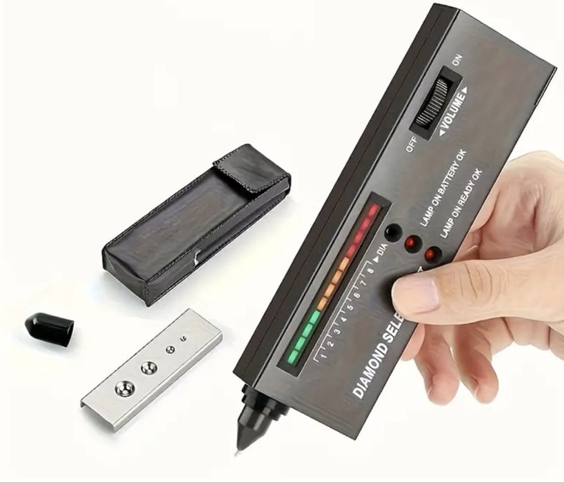 Електронен тестер за диаманти и бижута – точен, лесен и бърз!