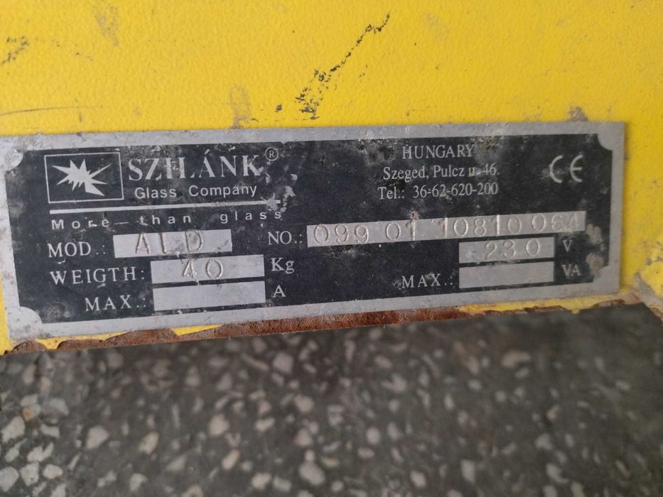 Utilaje sticla termopan