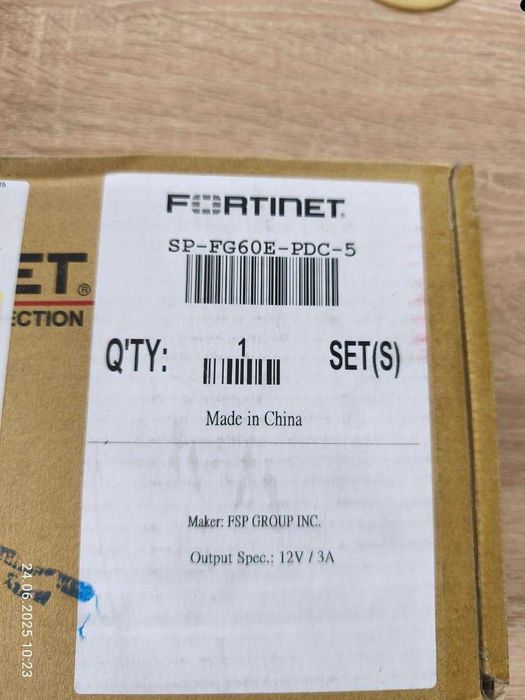 Блок питания AC для  Fortinet FortiGate 80E/81E, 80/81F