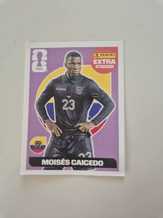 Extra sticker Moises Caicedo