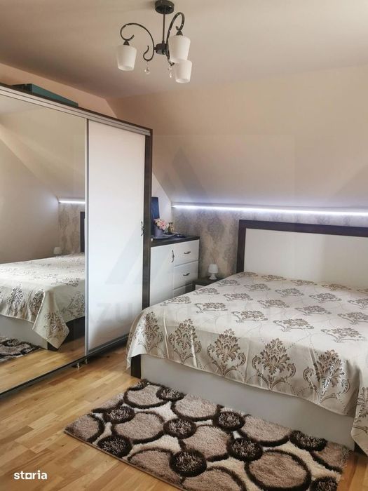 Casa individuala cu garaj 60 mp si teren+gradina 2650 mp in Porumbacu