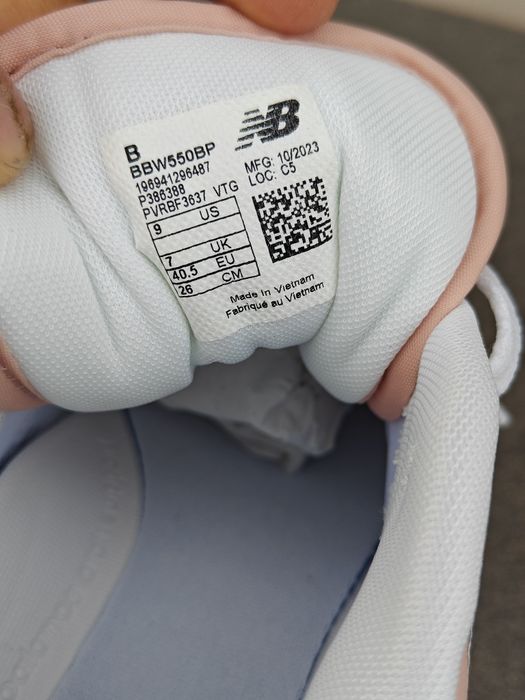 New Balance 550 originali cool piele naturală adidasi