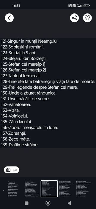 Vând/Schimb diafilme cu povești-Stare:F.B-40 lei buc/B-30 lei/S-20 lei
