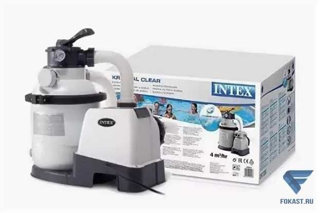Intex песочный фильтр-насос для бассейнa 26644 Intex 4.500 л.ч