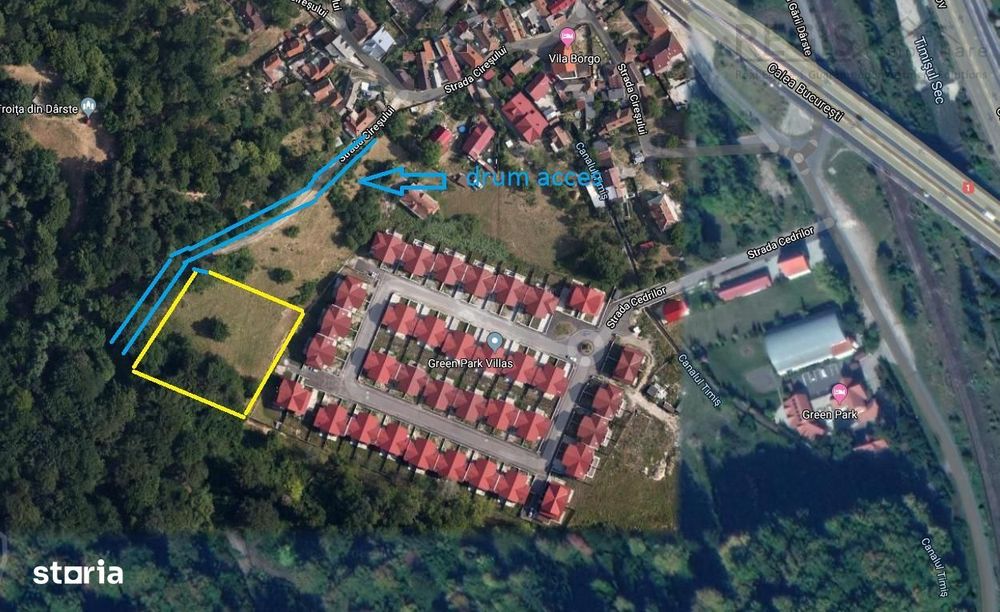 Teren pentru dezvoltatori, 2900mp Noua-Darste
