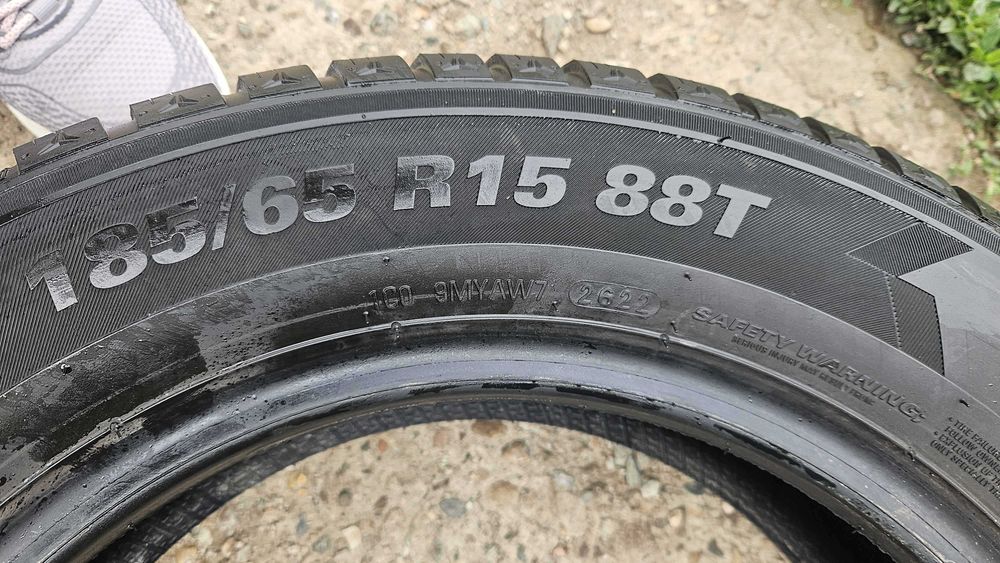 185/65 R15 • Iarna • Kumho WinterCraft WP52 88T | 2 buc | DOT 2022 | Pret/buc