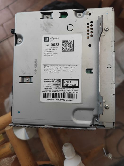 Шевроле Орландо  штатная магнитола