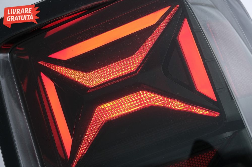 Stopuri LED VW Amarok (2010-2020) Semnal Secvential Dinamic Fumuriu