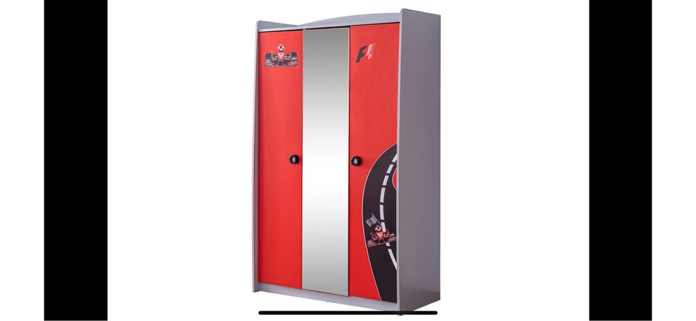 Комплект обзавеждане за детска стая Формула - легло кола