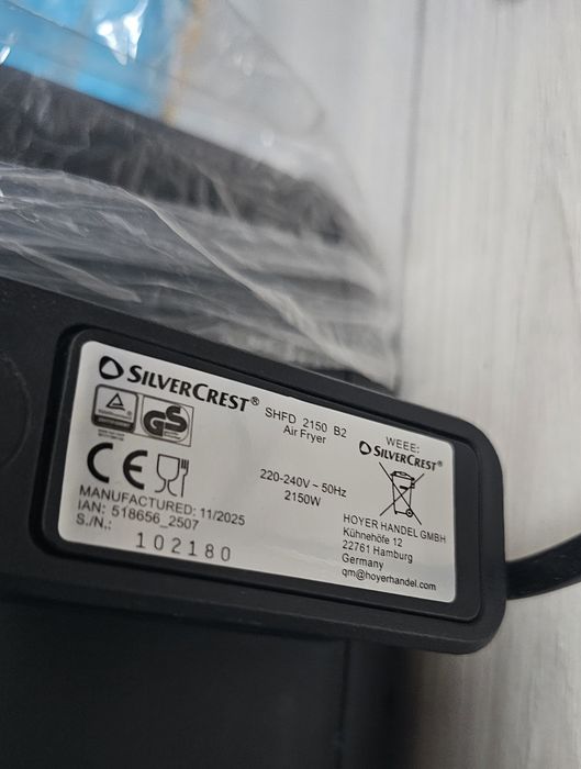 SilverCrest Airfryer
