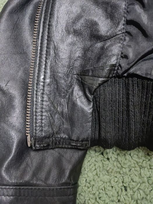 Кожаная куртка женская