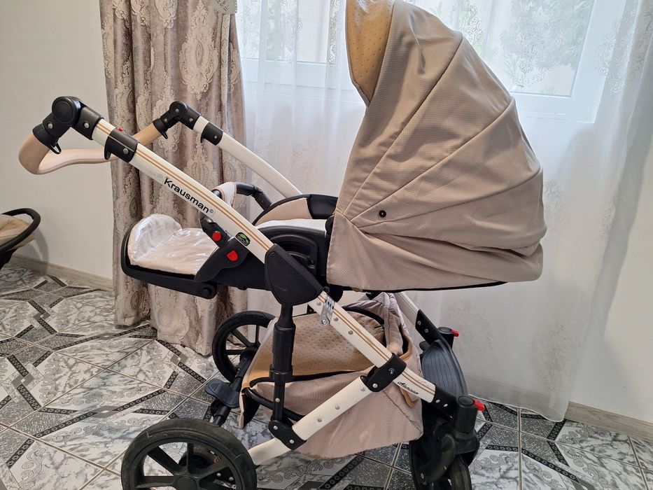Krausman – Carucior 3 in 1 Poema Beige