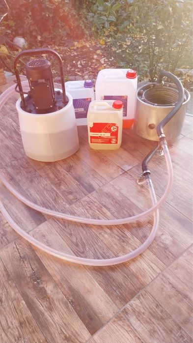 Curatare spalare chimica sisteme încalzire centrale termice