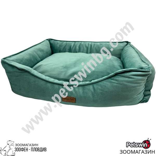 Легло за Куче/Коте - 60см/45см/20см - Зелен- Dolce Premium- Urban Pets