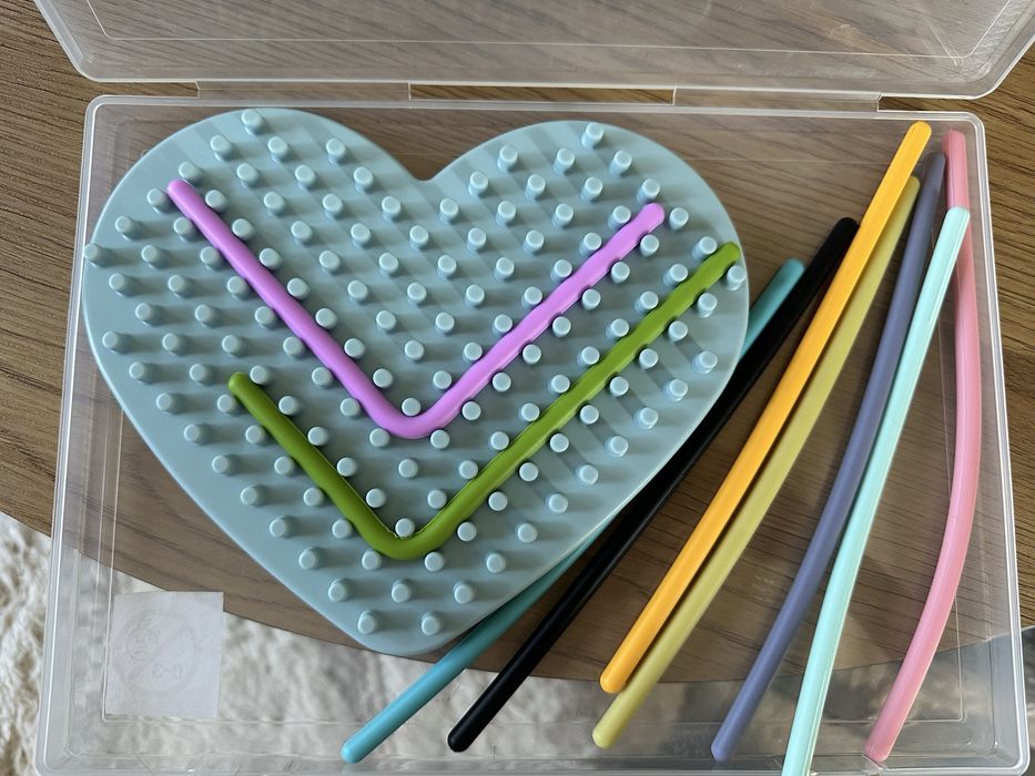 Jucărie senzorială din silicon cu două fețe, 3 ani +