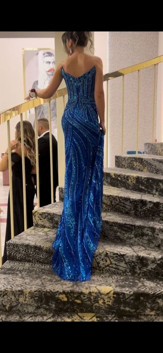 Rochie stil bijuterie nașă + accesorii