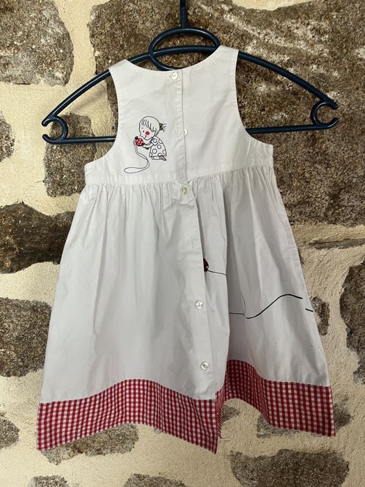 Красива детска френска рокля 18 месеца на френската фирма Dp..am