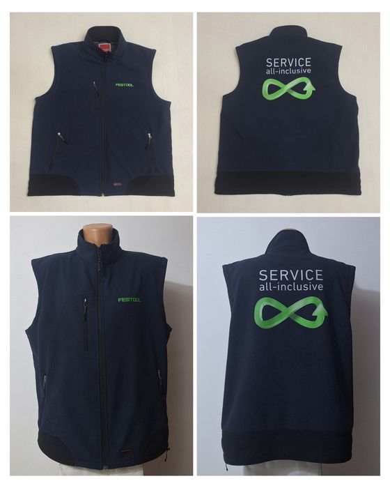 Vesta Result Softshell R123 Navy Blue Black Gilet Bodywarmer Nr. XXL