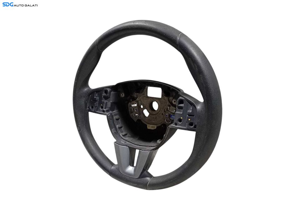 Volan din Piele in 3 Spite Seat Leon 1P 2008 - 2013 Cod 7M5419091C [LC0881]