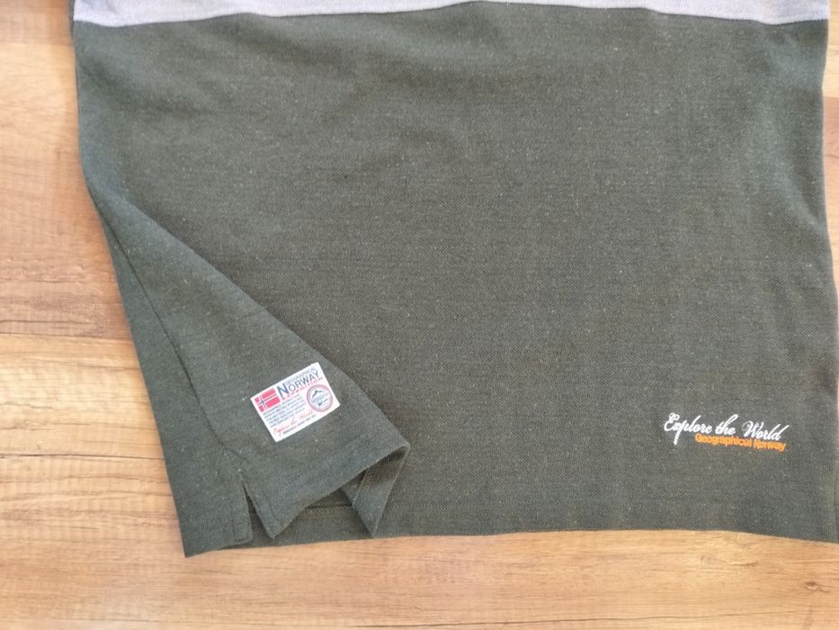 Тениска с яка Geographical Norway