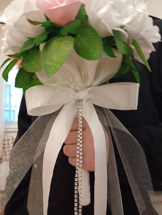 Buchet de mireasă etern - model Soft blossom