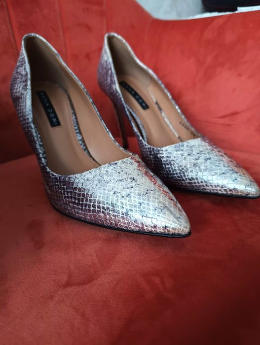 Pantofi eleganți femei/stiletto din piele naturala Anna Cori-mar.39