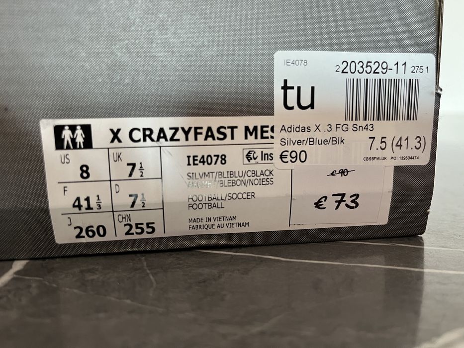 Ghete fotbal Adidas X CRAZYFAST MESSI