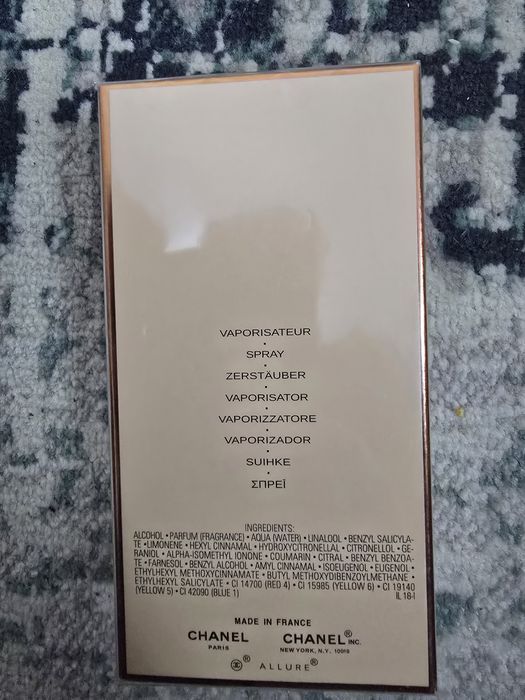 Parfum Coco Chanel - Allure 100ml edp