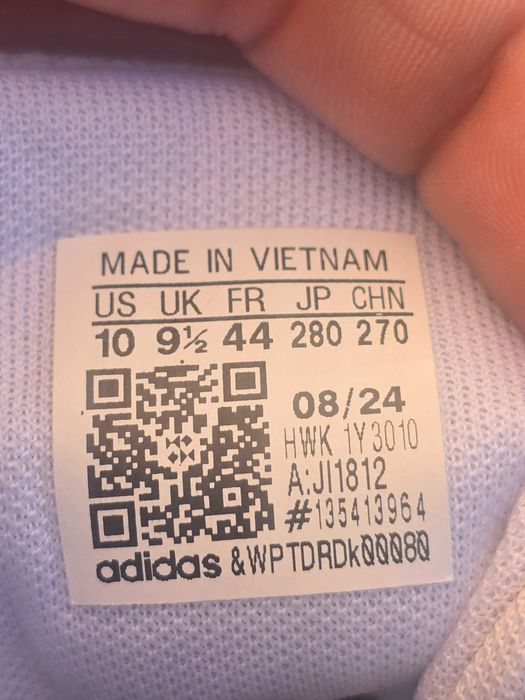Adidas Сникърси VS PACE 2.0 HP6010 Бял 44 Нови